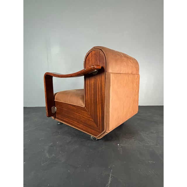 Mid-Century Brutalist Embassy Lounge or Easy Club Chair, 1960s For Sale - Image 6 of 18