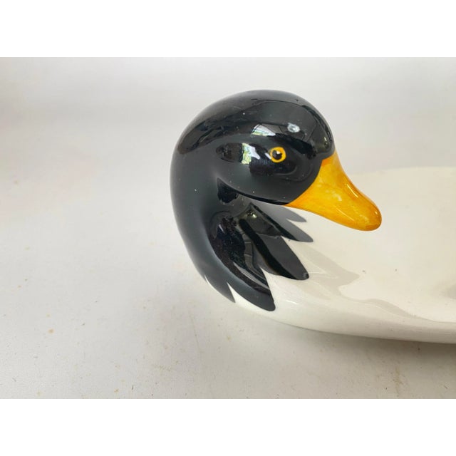Ceramic Duck Butter Dishes, France, 1970s, Set of 2 For Sale - Image 3 of 8