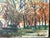 Original Oil Painting - New Hampshire Barns in an Autumn Setting, Signed-Elizabeth Orton Jones For Sale - Image 4 of 6