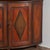 19th Century Swedish Gustavian Bowfront Painted Corner Cabinet For Sale - Image 10 of 11