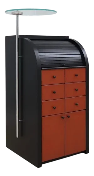 Vintage Roller Shutter Cabinet by Giorgetti, 1988