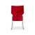 Red Leather Chairs from Bert Plantagie, Set of 4 For Sale - Image 9 of 12
