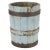 This wooden planter, measuring 42 cm in height and 32 cm in diameter, is a rustic piece full of character. with its aged...