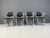 Postmodern Metal Dining Chairs, 1980s, Set of 4 For Sale - Image 12 of 12