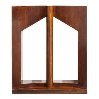 Vintage Italian Wooden Console Table, 1950s For Sale