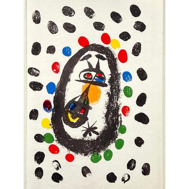 Joan Miró, Drawings and Lithographs from Papeles De Son Armadans, 1959, Lithograph For Sale - Image 6 of 9