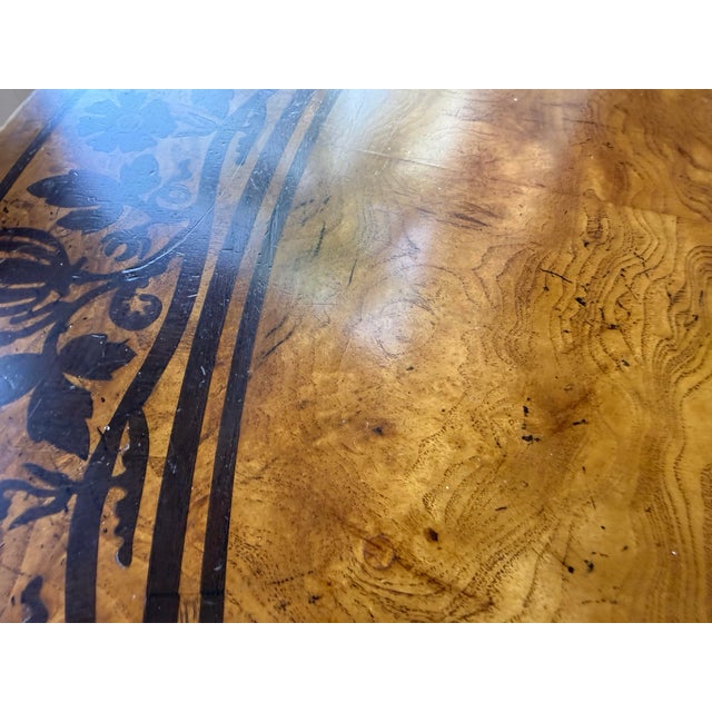 Vintage Baker Stately Home Collection Gueridon Table For Sale - Image 9 of 12