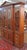 1990s Ethan Allen Newport Collection Mahogany Bookcase China Cabinet Breakfront For Sale - Image 17 of 18