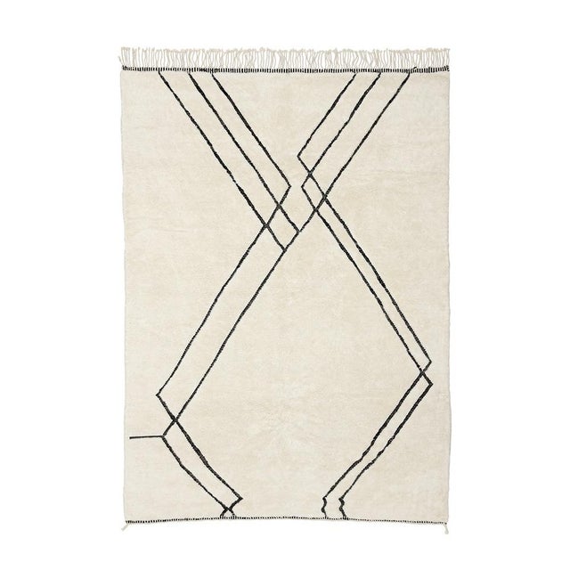 Hand-Knotted Wool Rug by Azele Studio For Sale - Image 10 of 10