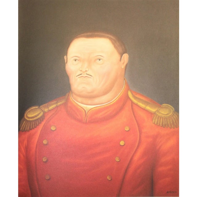 Title: Field Marshall Artist: Fernando Botero Country: Colombia Medium: Offset – Quadrichromie 19 Marks: Not signed, not...