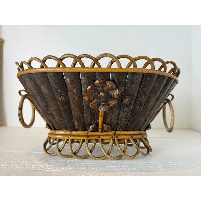 Wood Folk Art Planter, 1890s For Sale - Image 7 of 7