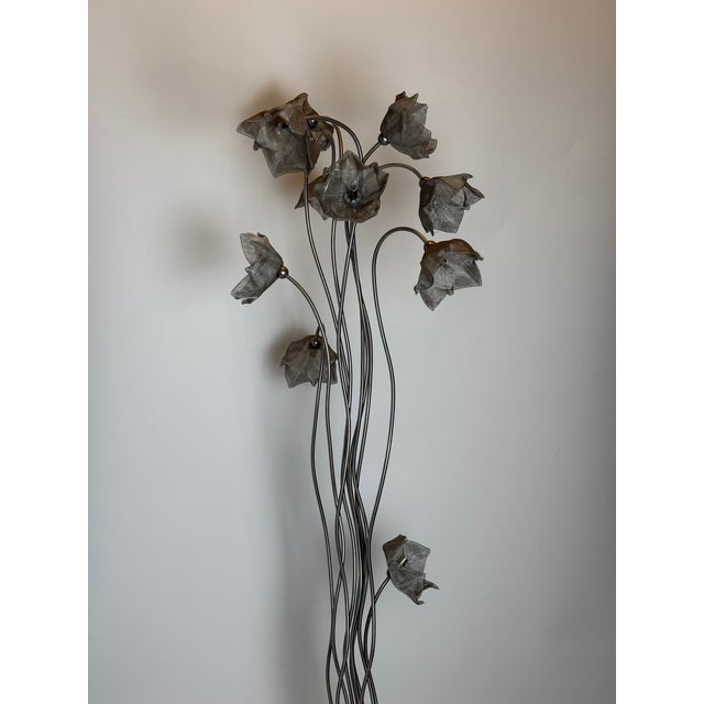 Metal Vintage Tree Breeze Floor Lamp by Harco Loor, Netherlands, 1990s For Sale - Image 7 of 8