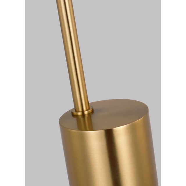 Modern ED Ellen DeGeneres by Visual Comfort Studio Lune Table Lamp, Burnished Brass For Sale - Image 3 of 5
