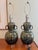 Mid-Century Modern 1970s Mid Century Modern Italian Handblown Smoke Glass & Chrome Table Lamps - a Pair For Sale - Image 3 of 8