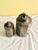 Early 20th Century Pair of Antique Pewter Tea Cannisters For Sale - Image 5 of 9