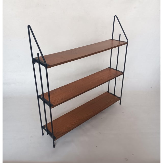 Mid-Century Wall Shelf, 1960s, in Very Good conditions. Designed 1960 to 1969