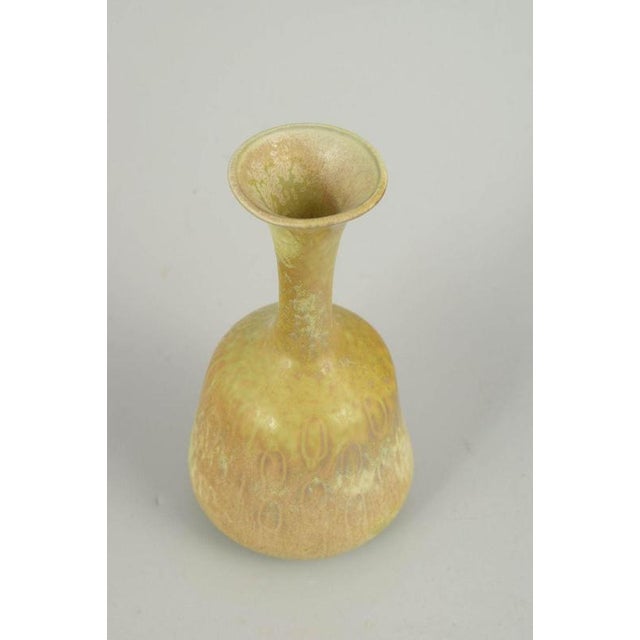 Gunnar Nylund for Rörstrand, vase. Elegant and well-balanced stoneware vase with a soft, organic silhouette. Finished with...