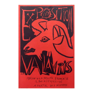 Picasso Lithograph 68 Expo 1952 Art in Posters