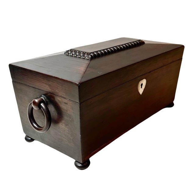 19th Century Irish Regency Tea Caddy For Sale In Tampa - Image 6 of 11