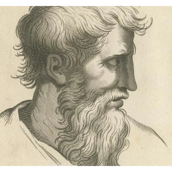 Beauvais, Generations in Profile: Time's Contrast, 1740, Print For Sale - Image 4 of 6