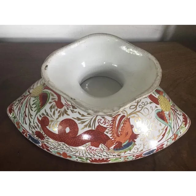 Early 19th Century English George III Worcester Porcelain Footed Compote For Sale - Image 9 of 11