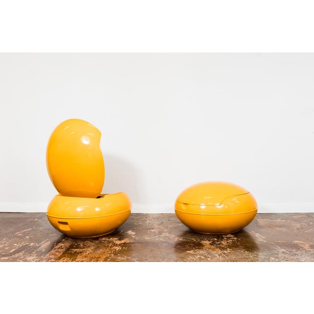 Garden Egg Chairs by Peter Ghyczy, 1968, Set of 2 For Sale - Image 12 of 18