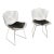 Great pair of Mid Century Modern Harry Bertoia side Chairs by Knoll, Inc. Designed by Harry Bertoia in 1952, an iconic...