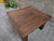 Large Mid-Century Modern Square Oak Coffee Table, 1970s For Sale - Image 11 of 13