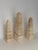 1970s F.lli Fratelli Mannelli Italian Rapolano Travertine Obelisks - A Set of 3 For Sale - Image 11 of 12