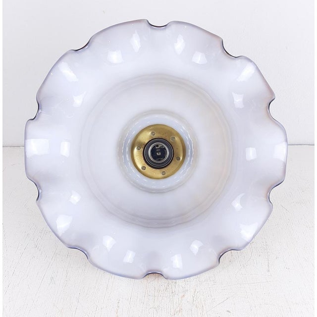 Mid-Century Modern Vintage Petticoat Pendant Lamp from Peill & Putzler, Germany, 1970s For Sale - Image 3 of 11