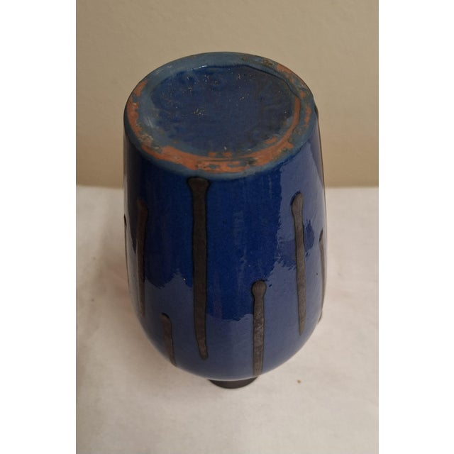 Vintage German Handle Vase from Carstens Tönnieshof, 1970s For Sale - Image 4 of 5