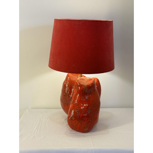 Metal Ceramic Living Room Lamp by Lino Bersani, 1960s For Sale - Image 7 of 11