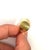 12 Carat Chrysoberyl Cats Eye Mens Ring With Baguette Diamond Sides in 18K Gold, Size 9.75 For Sale In Miami - Image 6 of 8