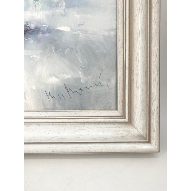 Oil painting by Ingfried Paul Henze-Morro in a unique color scheme * Oil painting. * Impressionist style. * Classic still...