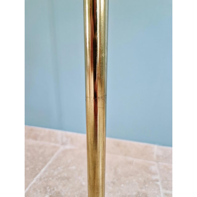 Hollywood Regency Articulated Brass Floor Lamp, 1970s For Sale - Image 13 of 16