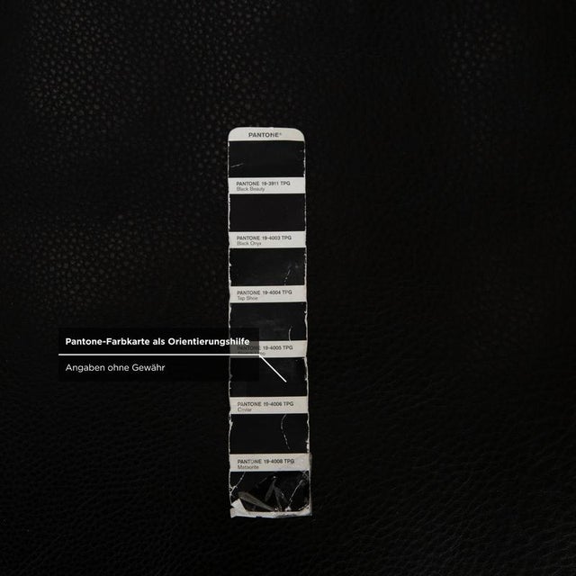 Leather DS-17 Stool in Black from de Sede For Sale - Image 6 of 9