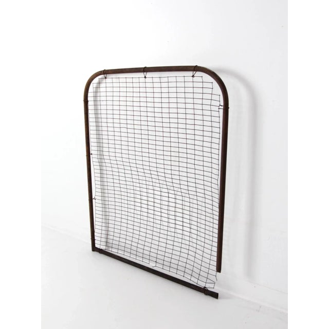 Mid 20th Century Vintage Metal Gate Door For Sale - Image 5 of 12