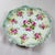 Traditional Austrian Porcelain Rose Plate For Sale - Image 3 of 9