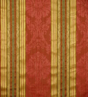 The House of Scalamandré Santa Margarita Fabric, Multi on Rose
