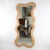 Large Wavy Rattan Mirror For Sale - Image 9 of 14