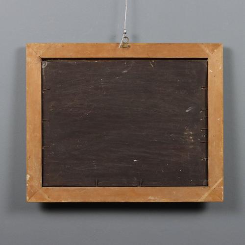 Sunset on Sea Landscape, Oil on Borad, Framed For Sale - Image 10 of 11