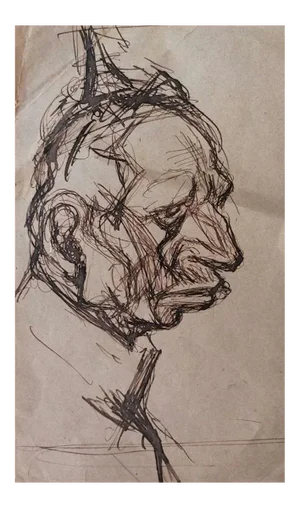 Gabriele Galantara - Giovanni Giolitti - Original Ink Drawing - 1905