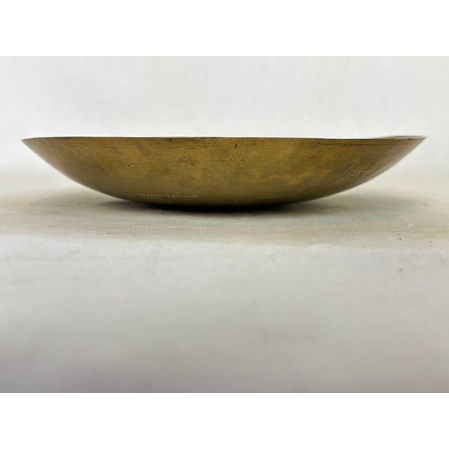 Chinese Mid 20th Century Brass Bowl For Sale - Image 3 of 7