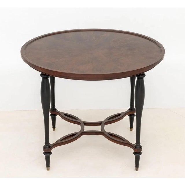 Neoclassical Late 20th Century Baker Furniture Neoclassical Center Table For Sale - Image 3 of 6