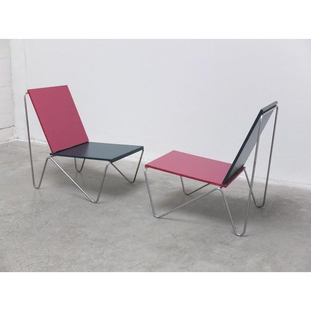 Set of Bachelor Chairs by Verner Panton for Fritz Hansen, 1960s For Sale - Image 9 of 18