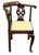 Antique Georgian Walnut Corner Armchair, 1750 For Sale - Image 3 of 17
