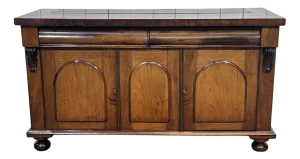 Antique Victorian Mahogany Sideboard, 1800s