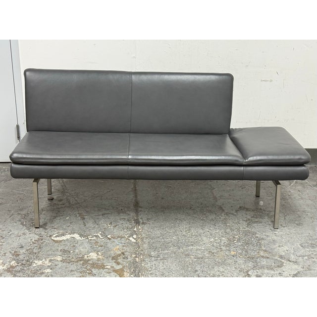 Gray Koinor Sofas for Friends Leather Sofa For Sale - Image 8 of 12