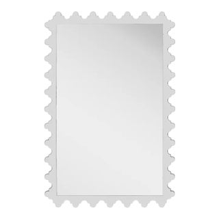 Fleur Home Garden District Magazine Rectangle Mirror in Graytint, 35.5x47 For Sale