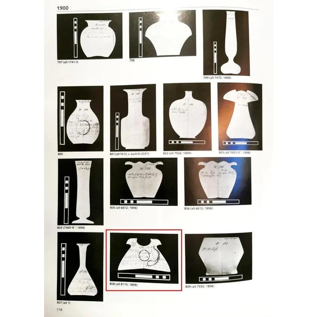 Metal Art Nouveau Glass & Bronze Vase from Loetz, Former Austria-Hungary, 1900s For Sale - Image 7 of 9